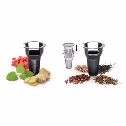 Tescoma Teo Théière simple 1250 ml Noir, Transparent - Vue supplémentaire 7