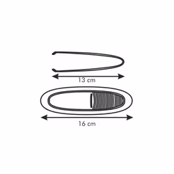 Tescoma 420530 pince à spaghetti 130 mm Plastique, Acier inoxydable Acier inoxydable - Vue supplémentaire 4