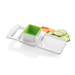 Tescoma 643852 trancheuse Manuel Vert, Blanc Plastique