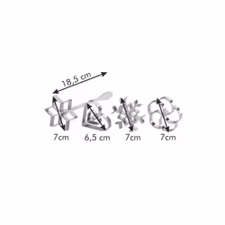 Tescoma 630048 moule pour cookies Acier inoxydable - Vue supplémentaire 7