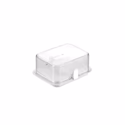 Tescoma 891830, Boîte, Rectangulaire, Transparent, Blanc, Plastique, 150 mm, 110 mm
