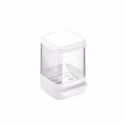 Tescoma 891838 boîte hermétique alimentaire Rectangulaire Distributeur Transparent, Blanc 1 pièce(s)