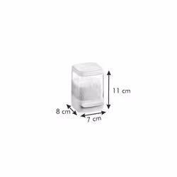 Tescoma 891838 boîte hermétique alimentaire Rectangulaire Distributeur Transparent, Blanc 1 pièce(s) - Vue supplémentaire 4
