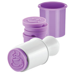 Tescoma 630111 moule pour cookies Violet, Blanc
