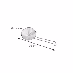 Tescoma 428424 écumoire de cuisine Acier inoxydable