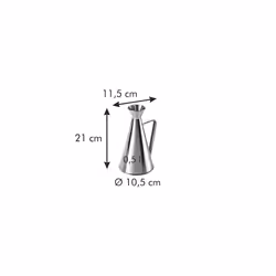 Tescoma 428620 distributeur huile / vinaigre 0,5 L Carafe Acier inoxydable