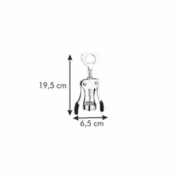 Tescoma 428732 tire-bouchon Tire-bouchon à ailettes Acier inoxydable