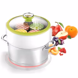 Kit de stérilisation - TESCOMA - Diamètre 24 cm x hauteur 10 cm - Blanc - Accessoires de cuisine