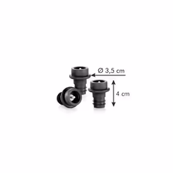 Tescoma 695431 bouchon de bouteilles et de carafes Noir - Vue supplémentaire 3