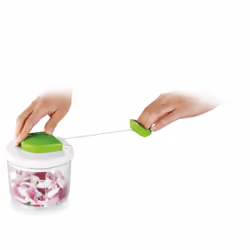 Tescoma 643874 ustensile pour râper et émincer Vert, Transparent, Blanc - Vue supplémentaire 2