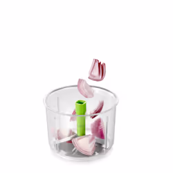 Tescoma 643874 ustensile pour râper et émincer Vert, Transparent, Blanc - Vue supplémentaire 3