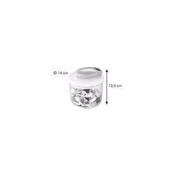 Tescoma 643874 ustensile pour râper et émincer Vert, Transparent, Blanc - Vue supplémentaire 4