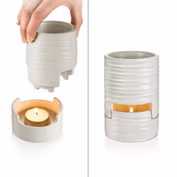Tescoma 906820 lampe aromatique Terre cuite / lampe aromatique Vitrocéramique Blanc