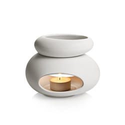 Tescoma 906832.11 lampe aromatique Terre cuite / lampe aromatique Vitrocéramique Blanc
