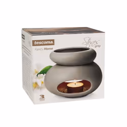 Tescoma 906832.43 lampe aromatique Terre cuite / lampe aromatique Vitrocéramique Gris