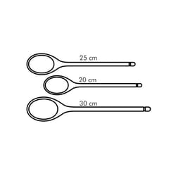 Tescoma 637414 cuillère Cuillère de cuisine Bois 3 pièce(s)