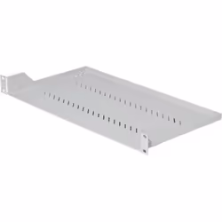 Triton 19“ Low profile shelf 1U 750mm 40.0kg, Noir, 40 kg, 1U, 750 mm