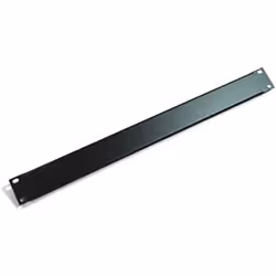 Triton 19" blanking panel 2U black, Noir, 2U, 88 mm