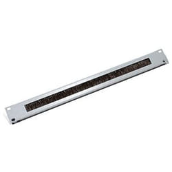 Triton Straight-way panel 1U with brush