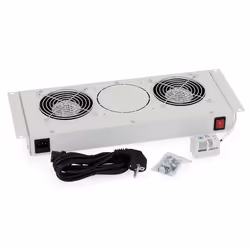 Triton RAC-CH-X25-X1, Blanc, 2 ventilateur(s)