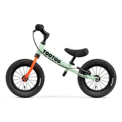 Yedoo TooToo Vélo d'équilibre Acier Noir, Couleur menthe, Orange