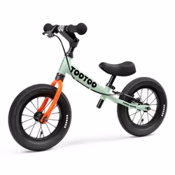 Yedoo TooToo Vélo d'équilibre Acier Noir, Couleur menthe, Orange - Vue supplémentaire 3