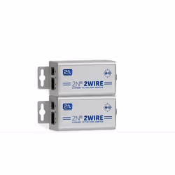 2N 2WIRE-SET OF 2 ADAPTORS convertisseur de signal Aluminium, Métallique