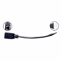 2N 916020 câble de réseau Noir