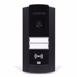 2N IP Base, Noir, IP65, IK07, Aluminium, Boutons, verticale