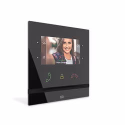 2N Indoor Compact, 10,9 cm (4.3"), 480 x 272 pixels, H.263, H.264, Noir, Verre trempé, Tactile