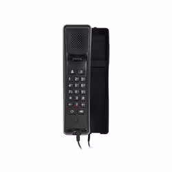 2N 1120101B, Téléphone IP, Noir, Combiné filaire, Sur bureau/mural, In-band, En dehors de la bande, Info SIP, 2 lignes