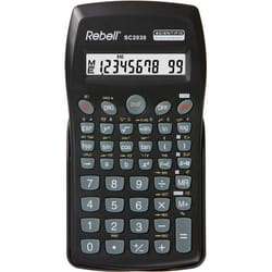 Rebell SC2030 calculatrice Poche Calculatrice scientifique Noir