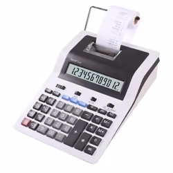 Rebell PDC 30, Bureau, Calculatrice imprimante, 12 chiffres, 1 lignes, AC/Batterie, Gris