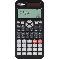 Rebell SC2080S calculatrice Poche Calculatrice scientifique Noir