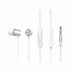 Swissten YS500, Avec fil, Appels/Musique, 20 - 20000 Hz, Casque, Argent, Blanc