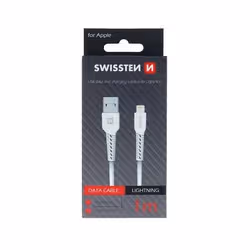 Swissten 71505541 câble Lightning 1 m Blanc - Vue supplémentaire 2