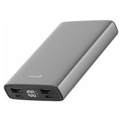 Swissten 22013915 banque d'alimentation électrique 10000 mAh Gris
