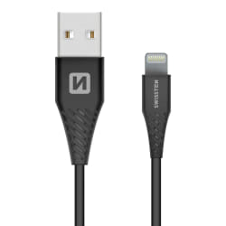 Swissten Câble Lightning 60W - Noir