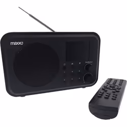 Radio portable DAB FM - Maxxo - DT02 - Wi-Fi - Bluetooth - Écran couleur 24 pouces