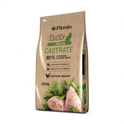 FITMIN Purity Castrate croquette pour chat 10 kg Adulte