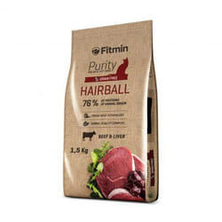 FITMIN Purity Hairball croquette pour chat 1,5 kg Adulte
