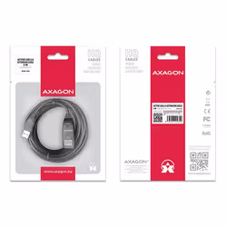 Axagon ADR-205 câble USB 5 m USB 2.0 USB A Noir - Vue supplémentaire 8