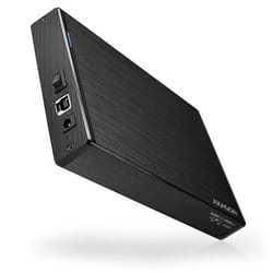 Axagon EE35-XA3 Boîtier de disques de stockage Boîtier HDD Noir 3.5"
