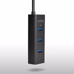 Axagon HUE-S2BL hub & concentrateur USB 3.2 Gen 1 (3.1 Gen 1) Type-A 5000 Mbit/s Noir - Vue supplémentaire 10