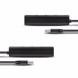 Axagon HUE-S2BL hub & concentrateur USB 3.2 Gen 1 (3.1 Gen 1) Type-A 5000 Mbit/s Noir - Vue supplémentaire 8