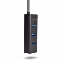 Axagon HUE-S2BL hub & concentrateur USB 3.2 Gen 1 (3.1 Gen 1) Type-A 5000 Mbit/s Noir - Vue supplémentaire 9