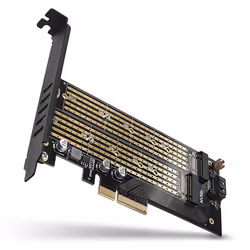 Axagon PCEM2-D, PCIe, M.2, SATA, Hauteur totale / Profil bas, PCIe 3.0, PC, Chine