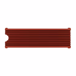 Axagon CLR-M2 système de refroidissement d'ordinateur Disque électronique Dissipateur thermique/Radiateur Noir, Rouge - Vue supplémentaire 7