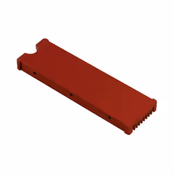 Axagon CLR-M2 système de refroidissement d'ordinateur Disque électronique Dissipateur thermique/Radiateur Noir, Rouge - Vue supplémentaire 8