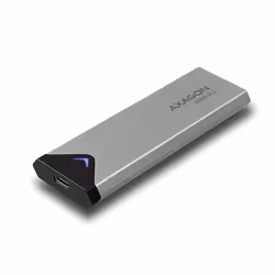 Axagon EEM2-UG2, Enceinte ssd, M.2, M.2, PCI Express, 10 Gbit/s, Connectivité USB, Noir, Gris